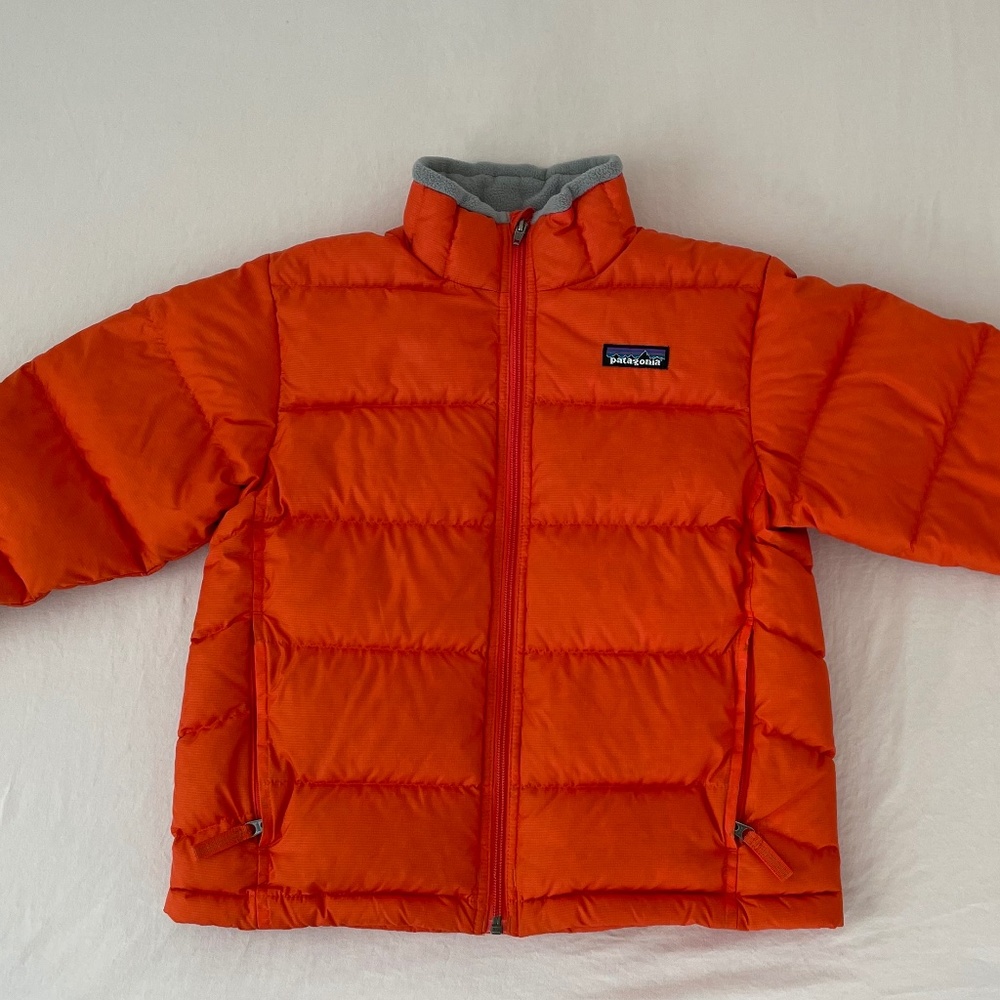 Patagonia kids boy puff jacket size S (8)